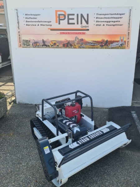Alpenmäh PMK 1200 Ferngesteuerter Y Schlegelmulcher mit Hybrid Antrieb